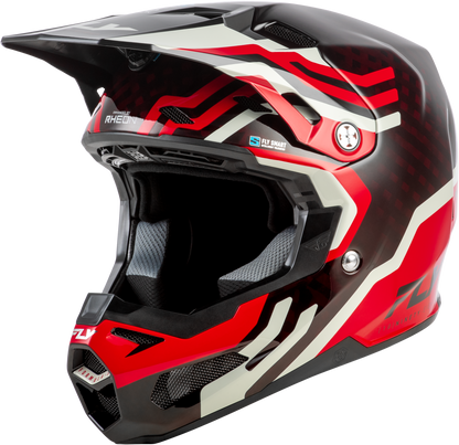 Formula S Carbon Byte Helmet Red Carbon/Red/Grey Md
