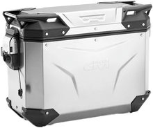 Outback Evo Smart Case 37l Left Only Silver