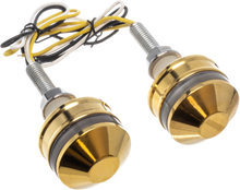Grip Light Led Cap Brass White/Amber