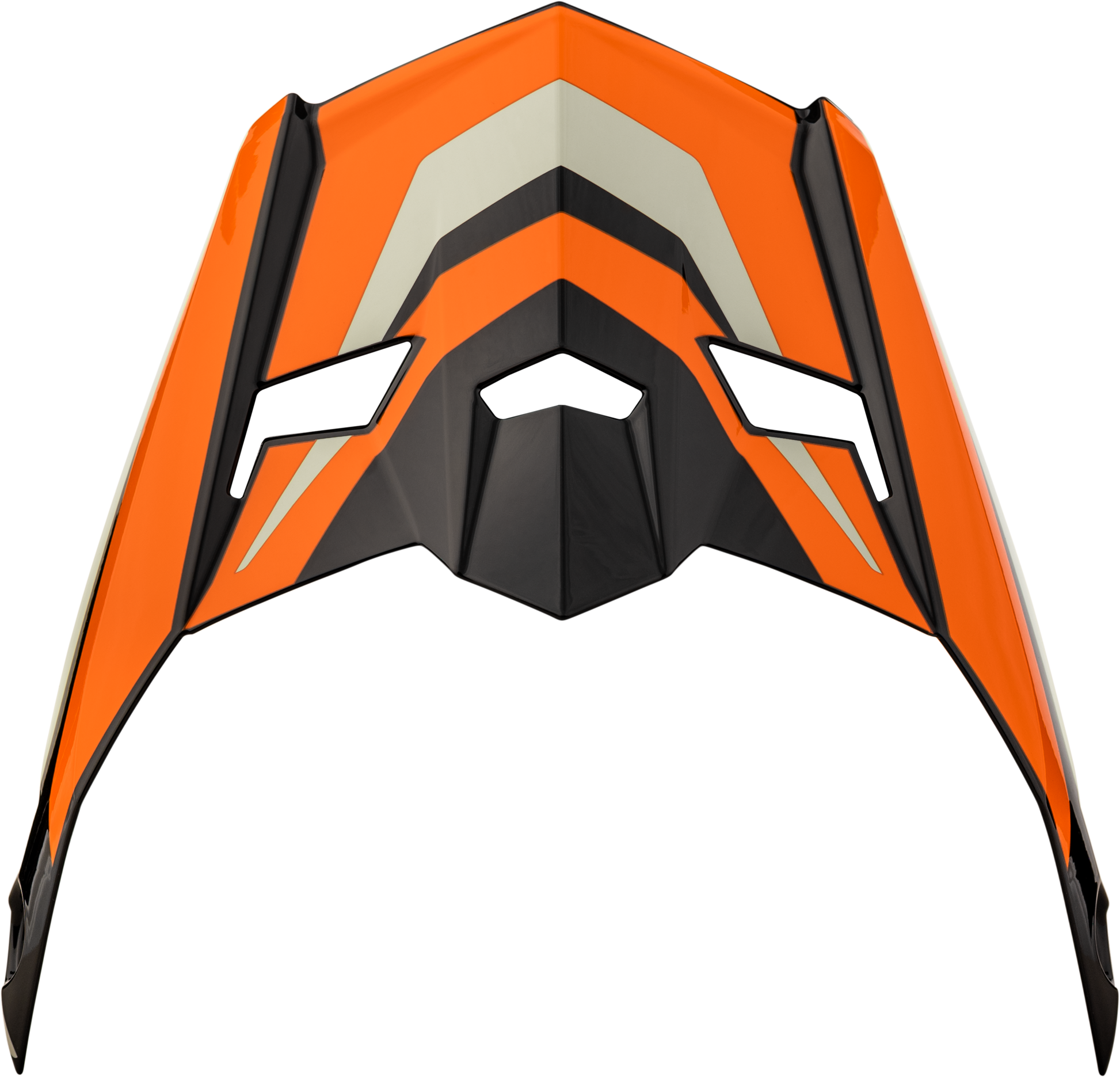 Mx 46 Cyclus Visor Black/Orange Md 2x