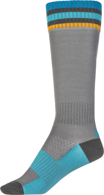 Youth Mx Socks Thin Grey