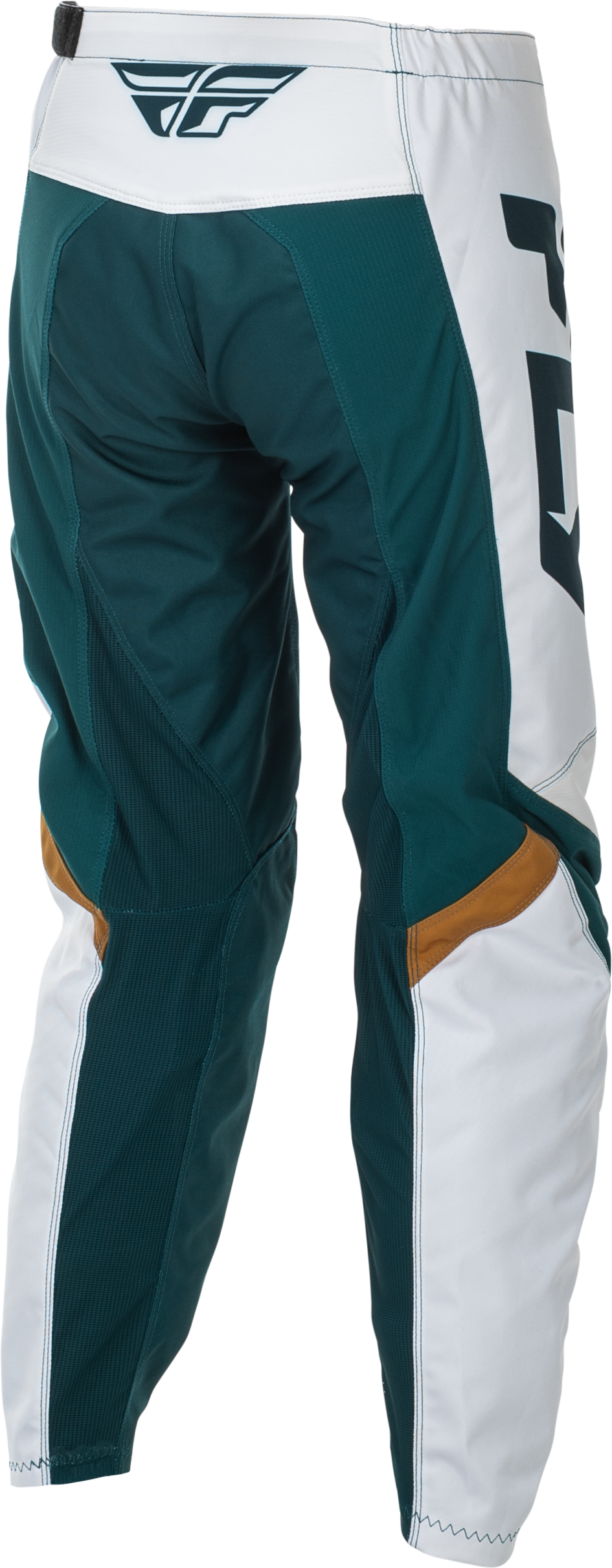 Women's F 16 Pants Teal/White/Gold Sz 09/10