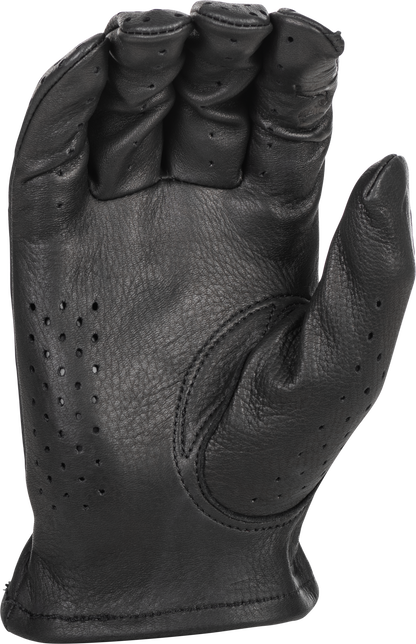 Louie Perforated Gloves Black 4x