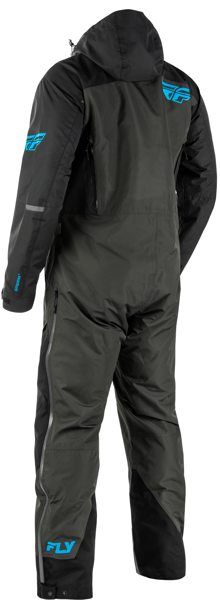 Incline Monosuit Black/Grey/Blue 2x