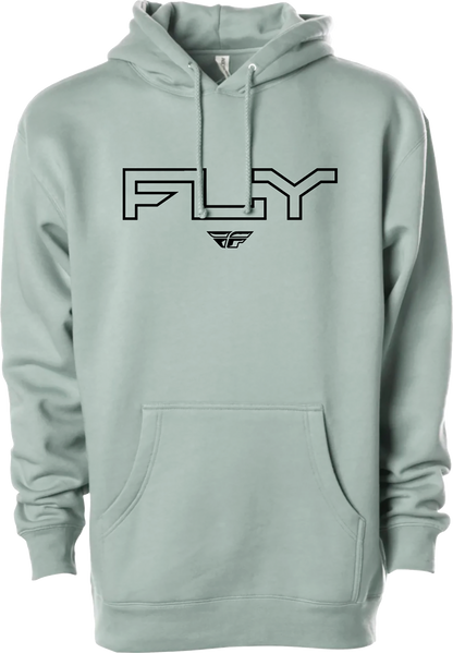 Fly Edge Hoodie Dusty Sage Sm