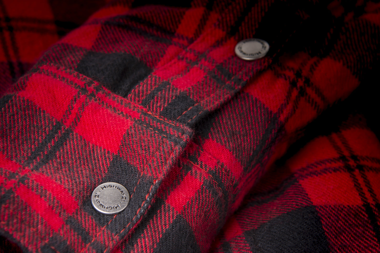 Marksman Flannel Black/Red 2x