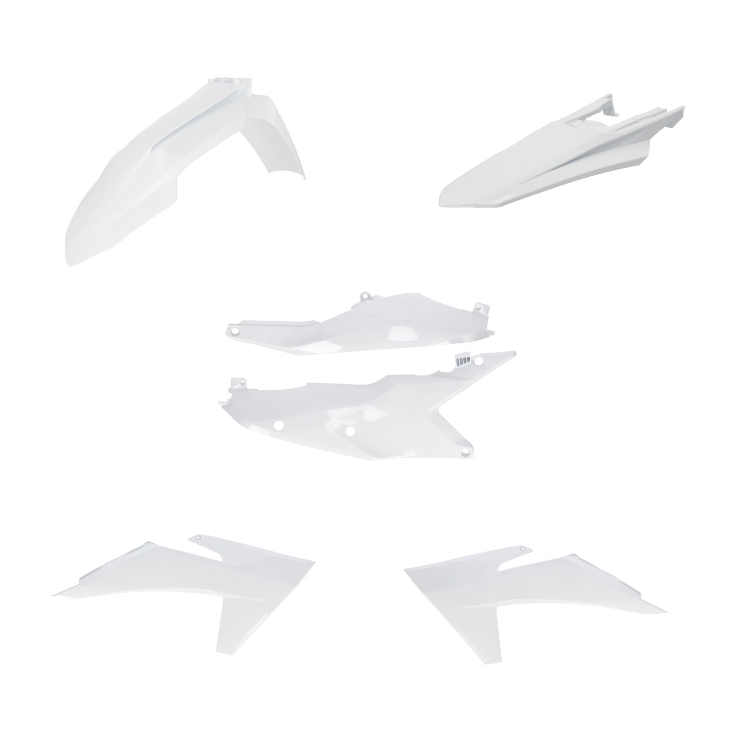 Plastic Kit Ktm White