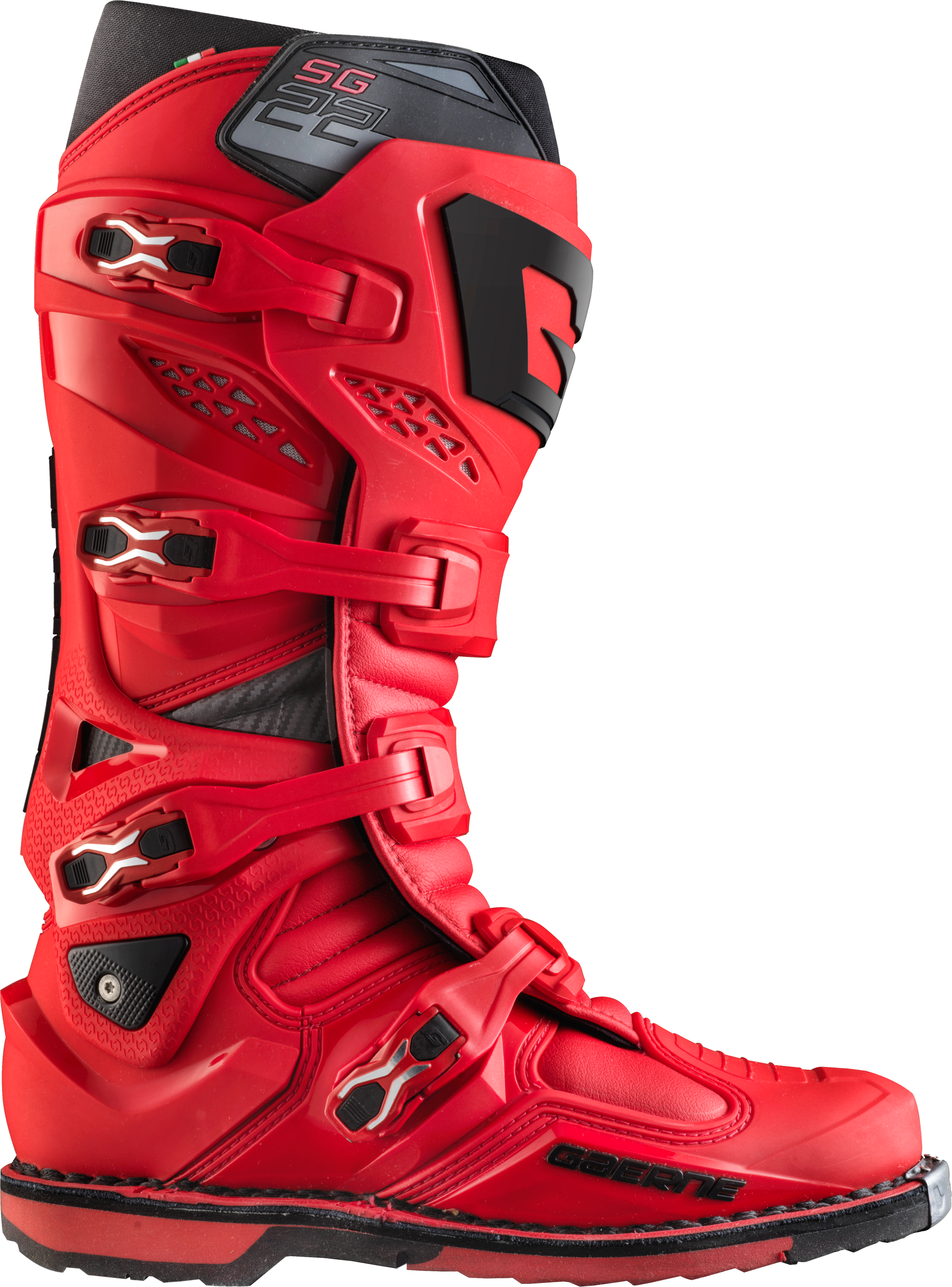 Sg 22 Boots Red Sz 08