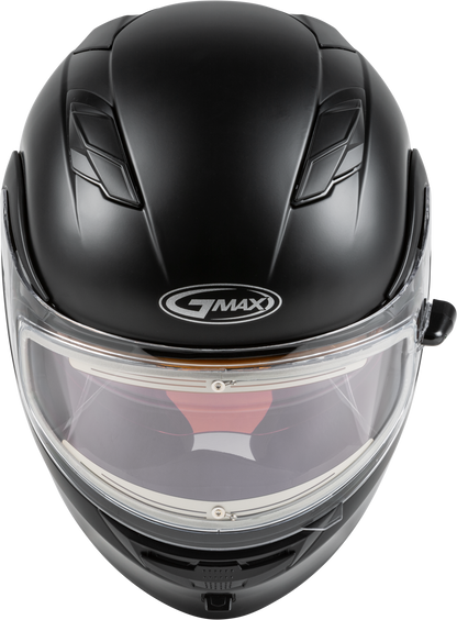 Md 01s Modular Snow Helmet W/Electric Shield Matte Blk 3x