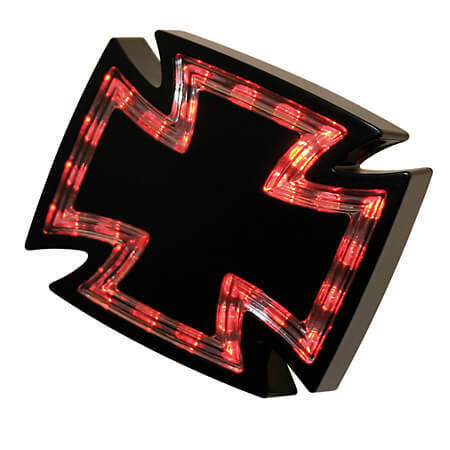 Gothic Led Tail/Brake Light Each Black