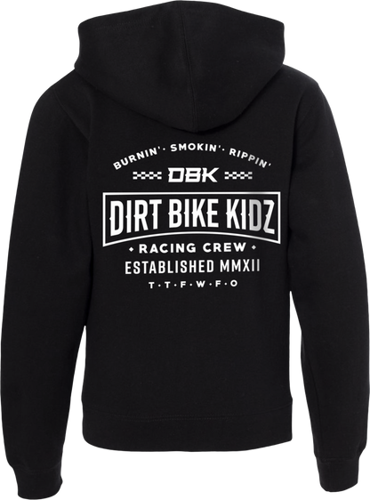 Speed & Style Youth Zip Hood Black Yl