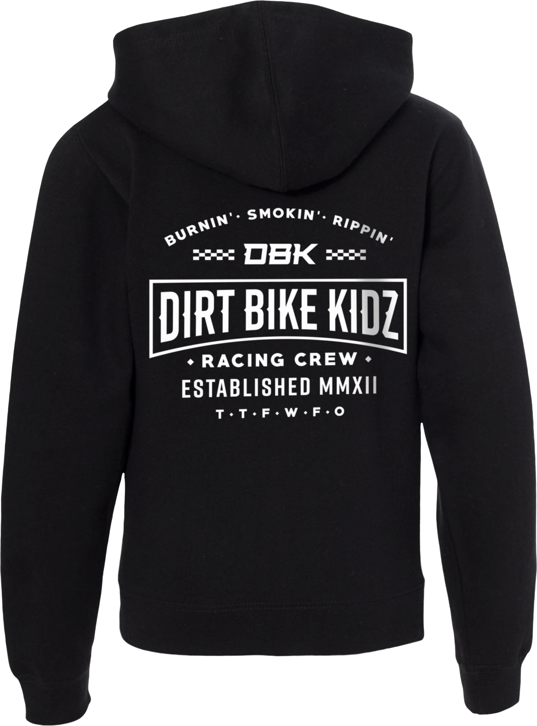 Speed & Style Youth Zip Hood Black Ym
