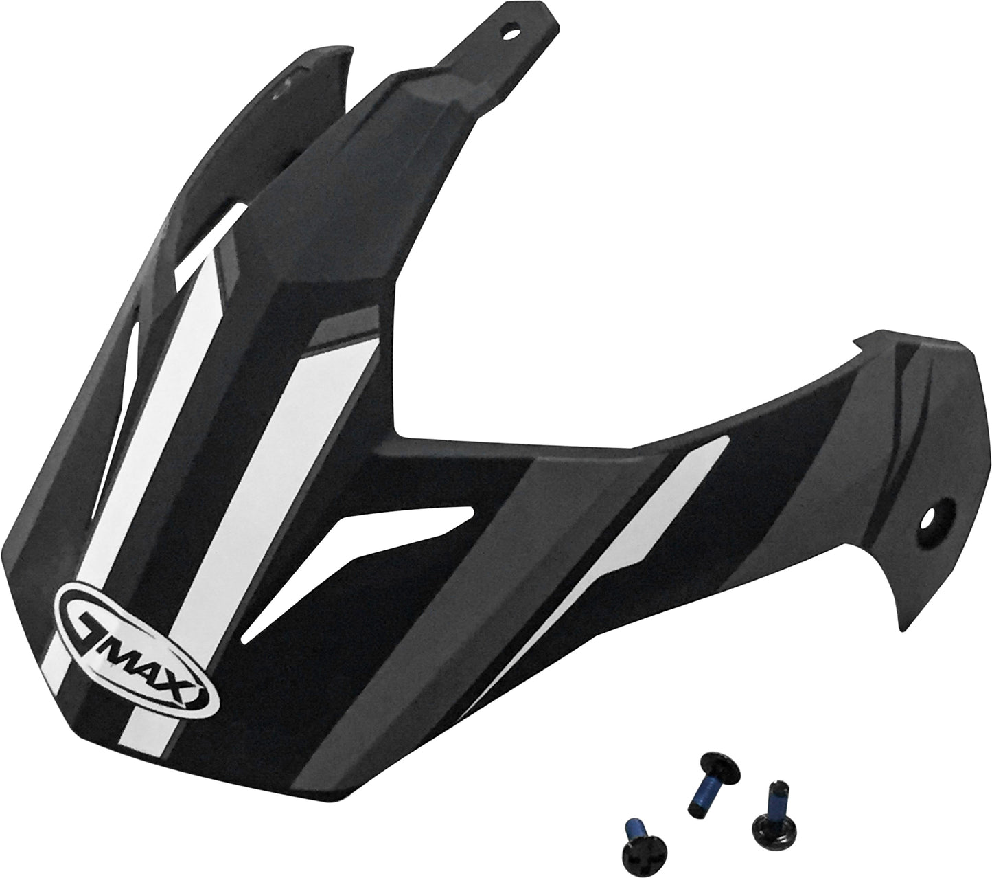 Visor W/Screws Expedition Matte Black/Dark Silver Gm 11