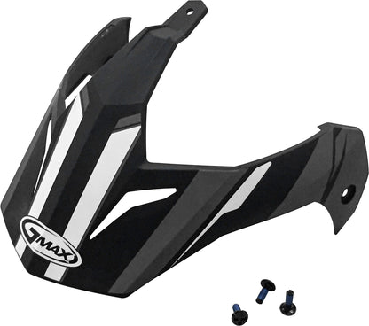 Visor W/Screws Expedition Matte Black/Dark Silver Gm 11