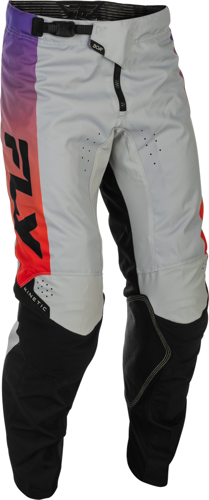 Kinetic Pants Grey/Red/Purple/Black Sz 34
