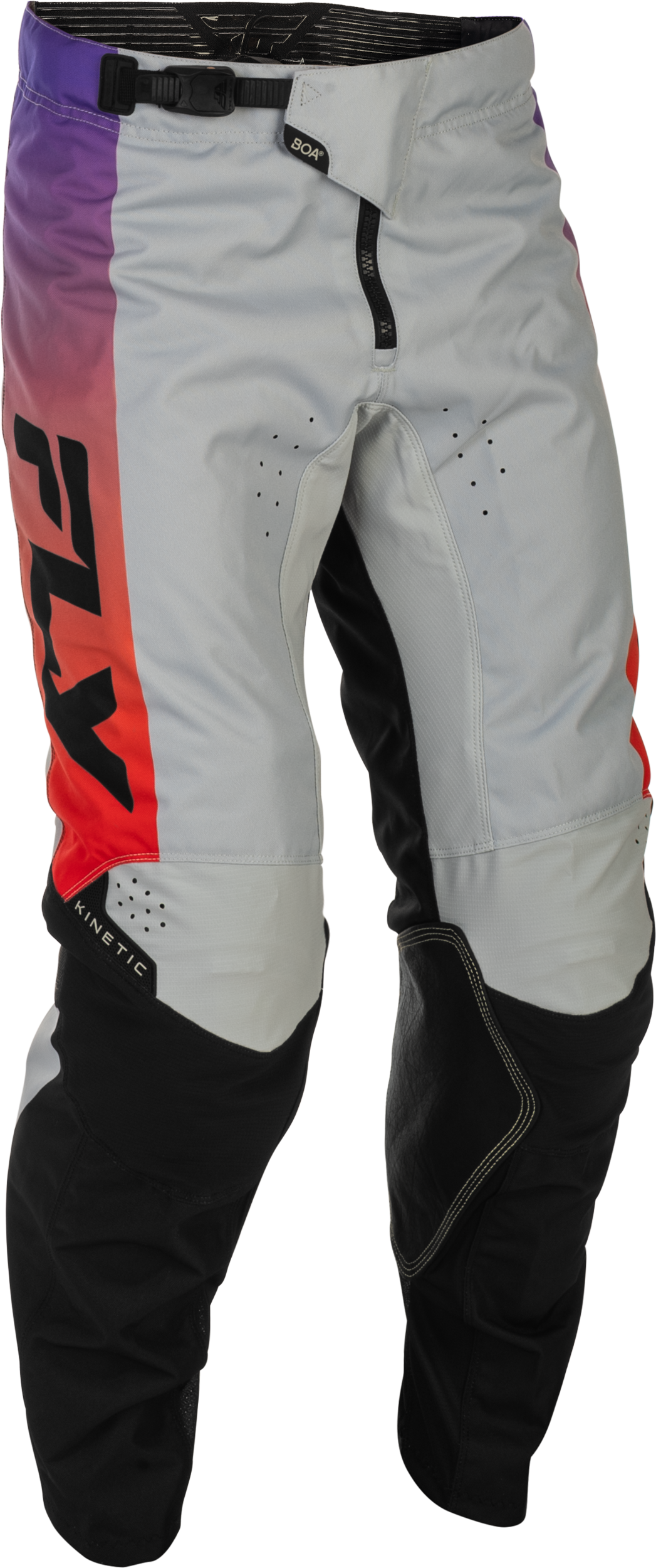 Kinetic Pants Grey/Red/Purple/Black Sz 36