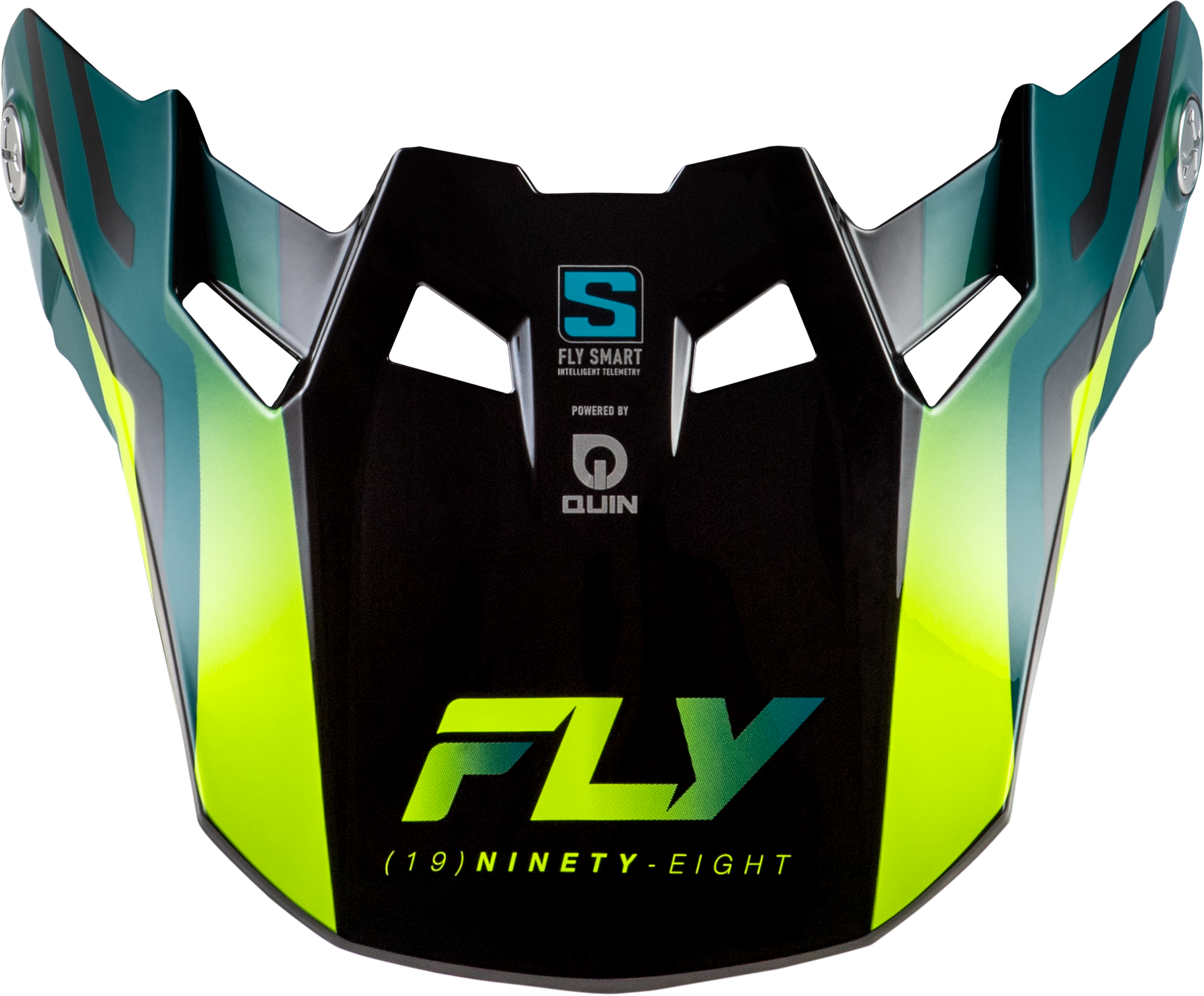 Formula S Carbon Byte Visor Black Carbon/Teal/Lime Xl/2x