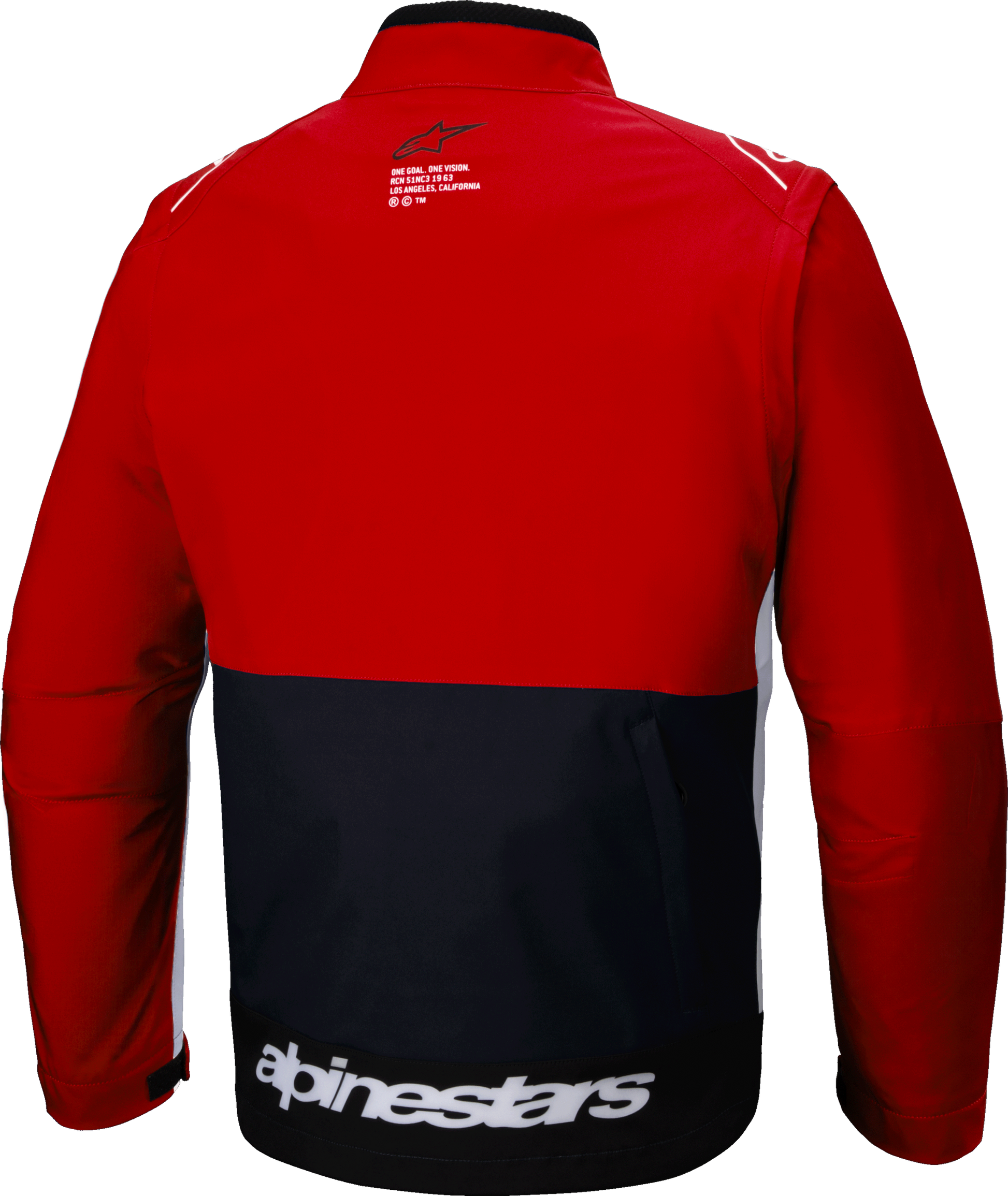 Lite Dura Softshell Jacket Black/Bright Red/White Xl