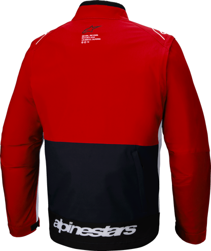 Lite Dura Softshell Jacket Black/Bright Red/White 3x