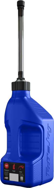 Utility Container Blue W/ Autostop Spout 2.5 Gal