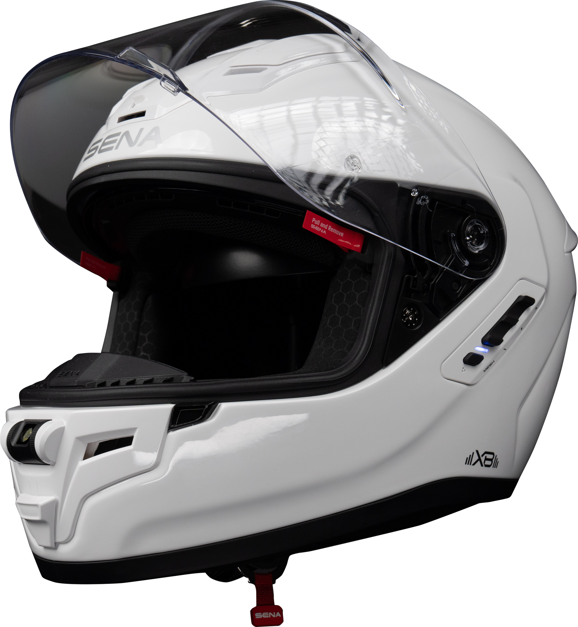 Phantom Xb Smart Ff Helmet White 2x
