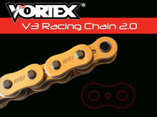 Vortex Racing V3 2.0 Chain 525SX3-120- Gold