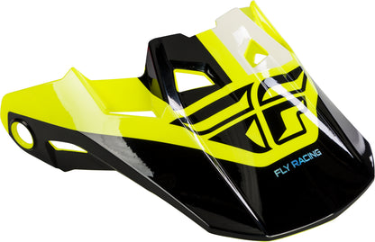 Formula Visor Black/Hi Vis Yl Sm