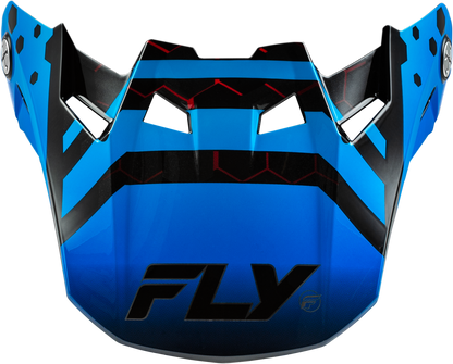 Formula Cc Tektonic Visor Black/Blue/Red Yl/Sm