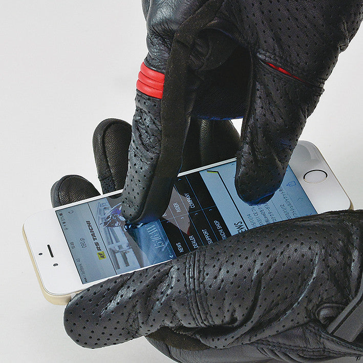 RS Taichi Stealth Leather Mesh Gloves - RST434