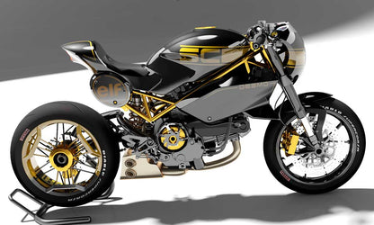 Paolo Tex Design SC-S2R Bodykits for Ducati Monster S2R 1000 (but will fit most Monsters from 02-08)