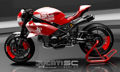 Paolo Tex Design SC-S2R Bodykits for Ducati Monster S2R 1000 (but will fit most Monsters from 02-08)