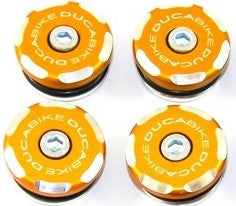 DBK Special Parts (Ducabike) Contrast Cut Frame Plug Kit for the Ducati Panigale 1199 / 899 and Superleggera (no R)