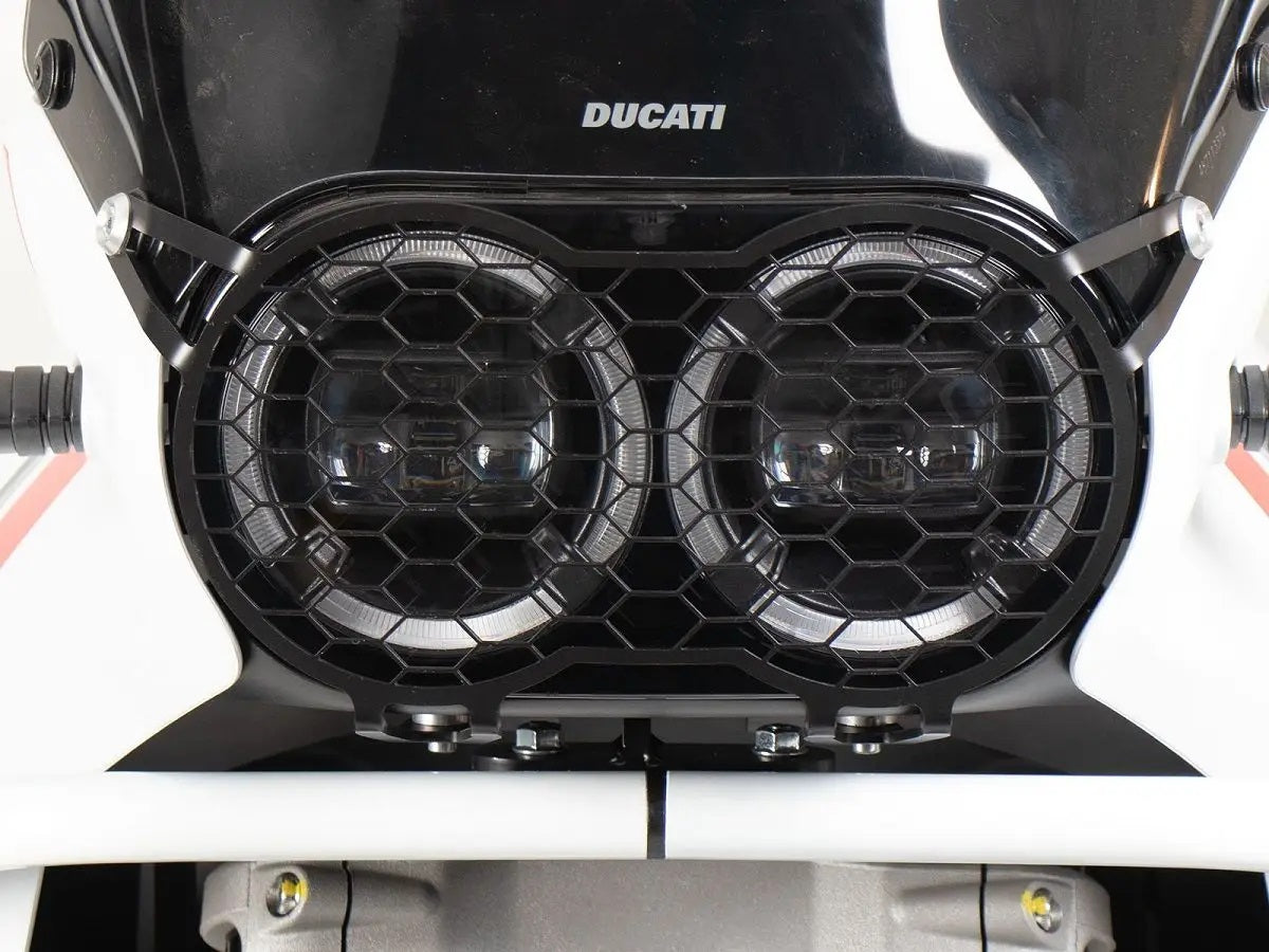 CNC Racing Hepco & Becker Headlight Guard for the Ducati DesertX - LAST ONE