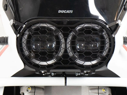 CNC Racing Hepco & Becker Headlight Guard for the Ducati DesertX - LAST ONE