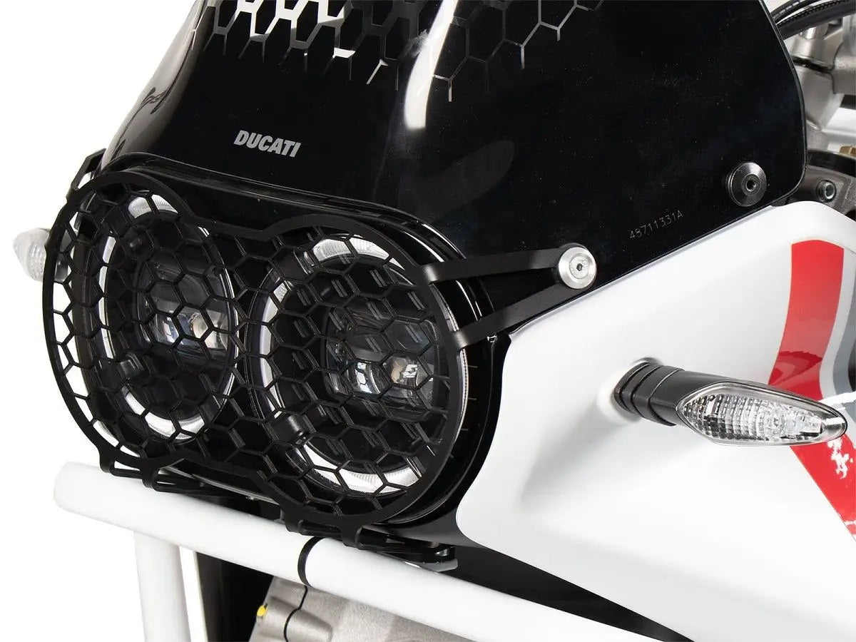 CNC Racing Hepco & Becker Headlight Guard for the Ducati DesertX - LAST ONE