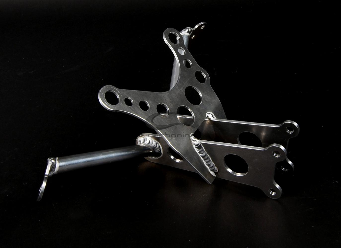 CARBONIN ALUMINUM RACING FRONT FAIRING STAY FOR APRILIA RSV4 (2009>)