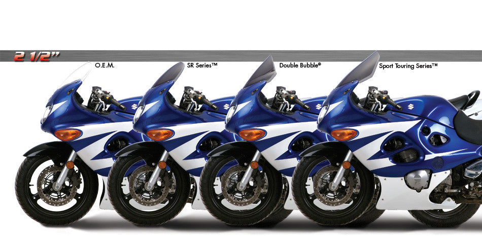 Zero Gravity Racing Windshields for the Suzuki  Katana 600/750 (1998-2008)