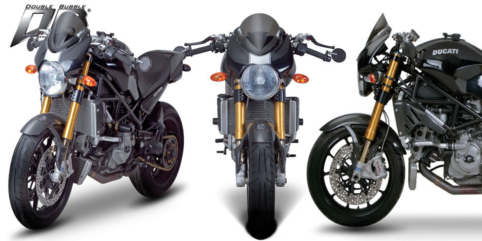 Zero Gravity Racing Windshields for the Ducati Monster 2003-2008