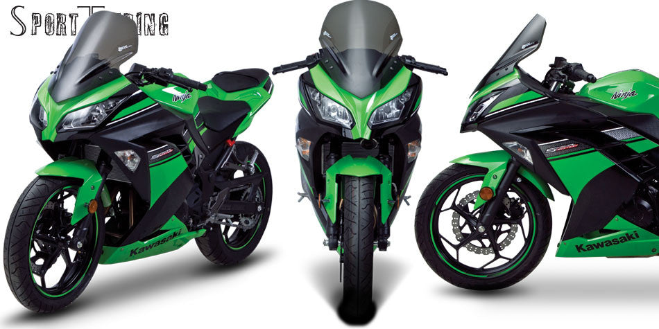 Zero Gravity Racing Windshields for the Kawasaki  Ninja 300R/250R (2013-2019)