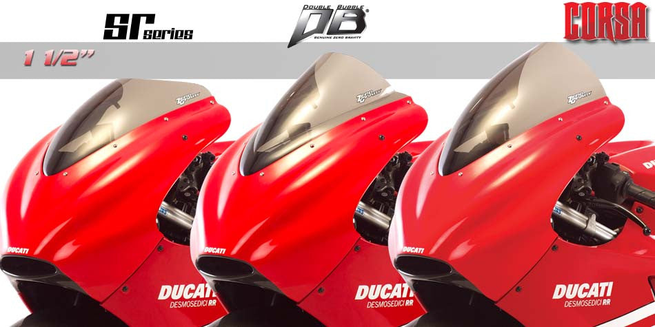Zero Gravity Racing Windshields for the Ducati Desmosedici RR (2006-2010)