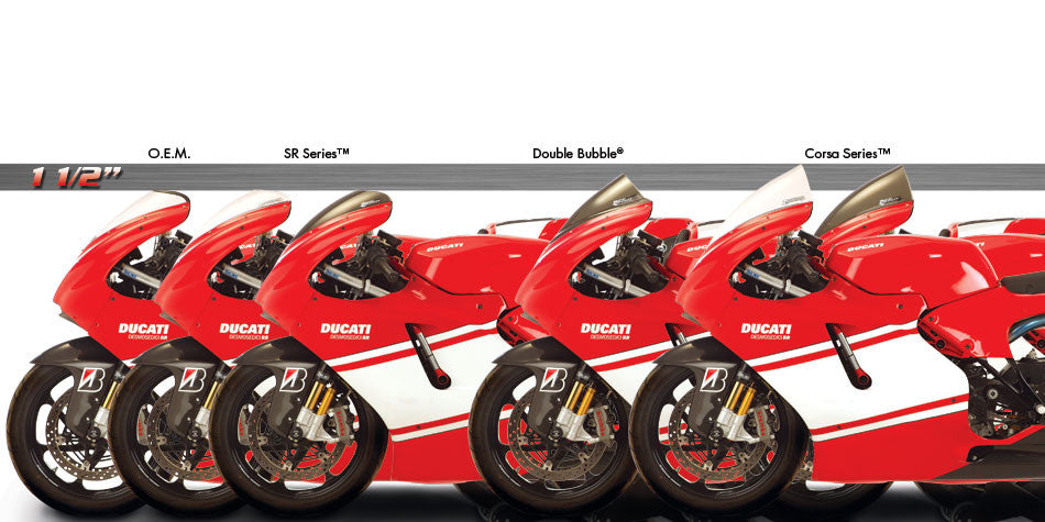 Zero Gravity Racing Windshields for the Ducati Desmosedici RR (2006-2010)