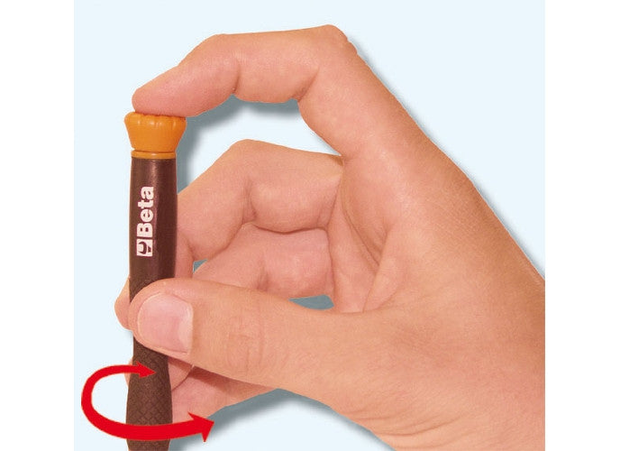 Beta Tools Model 1257Es  0.9mm-Micro-Screwdrivers Hexagon