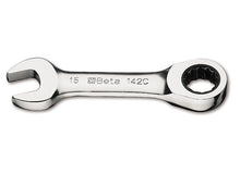 Beta Tools Model 142  C8x8mm-Ratcheting Combination Wrenches Straight Short