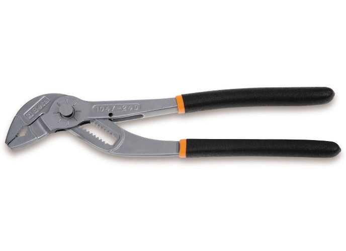 Beta Tools Model 1047  240mm-Slip Joint Pliers  Button Adjustable