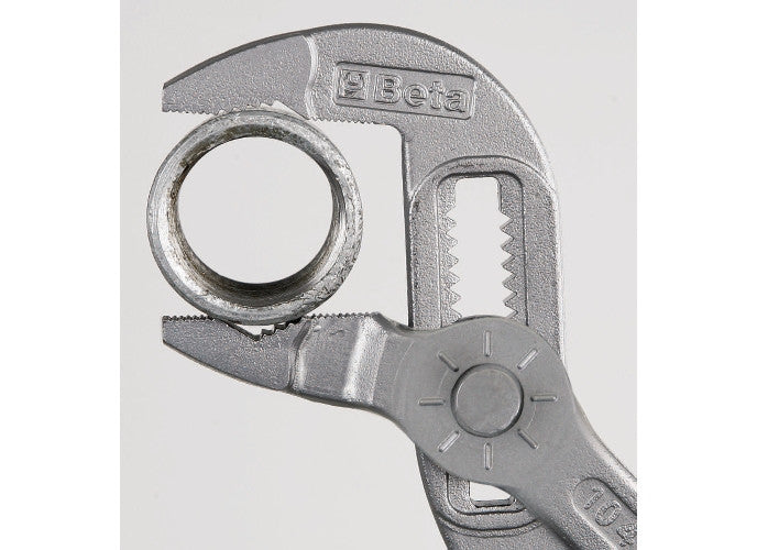 Beta Tools Model 1047  240mm-Slip Joint Pliers  Button Adjustable