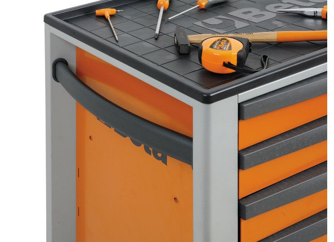 Beta Tools Model C24S  7/G-Mobile Roller Cab 7 Drawers Grey