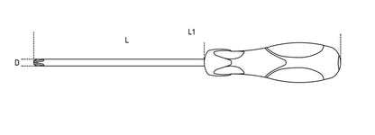 Beta Tools Model 1292  4 5X120-Screwdrivers Cross Head Ph