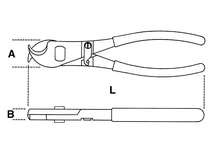 Beta Tools Model 1132  Bm170-Cable Cutters Bi-Material