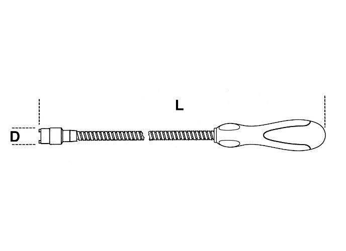 Beta Tools Model 1712  E/3-Flexible Magnetic Pick Up Tools