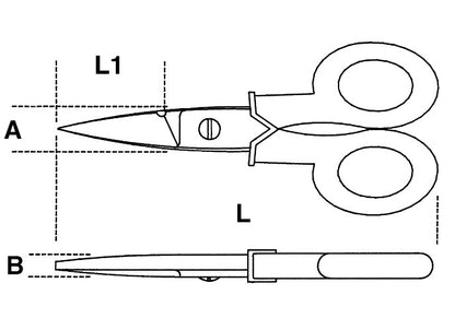 Beta Tools Model 1128  Bsx-Electrician's Scissors Graduate